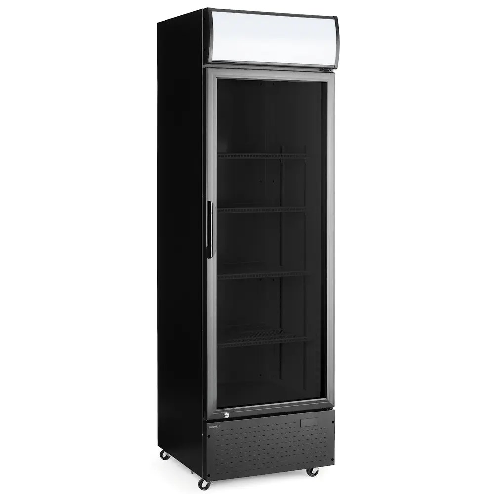 Arktic by Hendi Drankenkoeling | 643l | Zwart | 0°c/+10°c | Statisch + Ventilator | Draaideuren | 1120x585x1900(h)mm