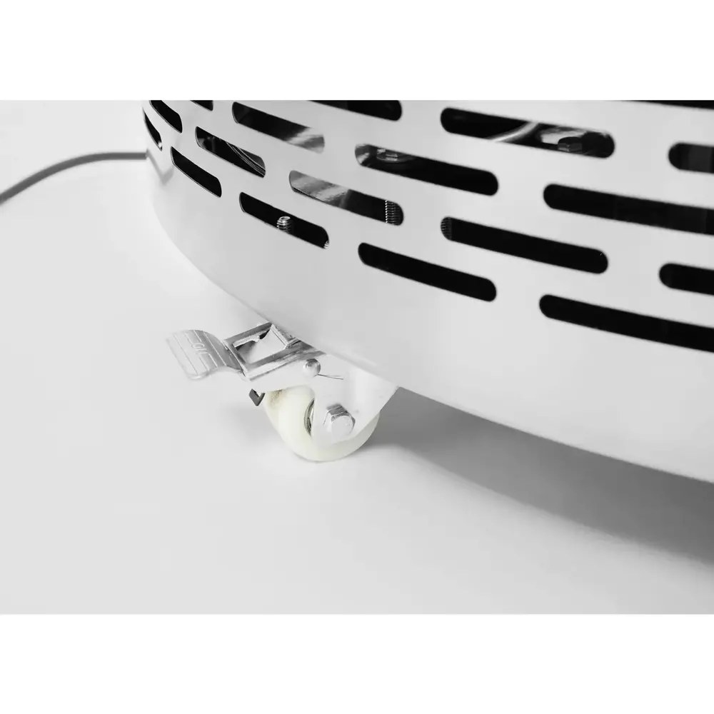 Arktic by Hendi Gebaksvitrine | 360l | Rvs/zwart | 0°c/+6°c | Geforceerd | 5 Niveaus | Wielen (geremd) | ø680x1750(h)mm