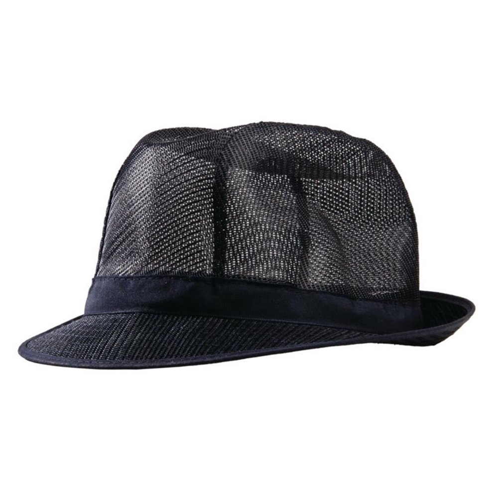 Gastronoble Hoed Met Haarnet Donkerblauw | 100% Polyester - 100% Nylon