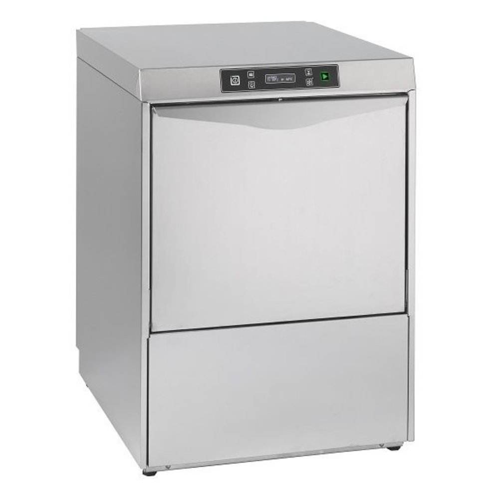 Combisteel Horeca Vaatwasser | Mand 500x500mm | 230v | Zeeppomp | Naglanspomp | 600x630x814(h)mm