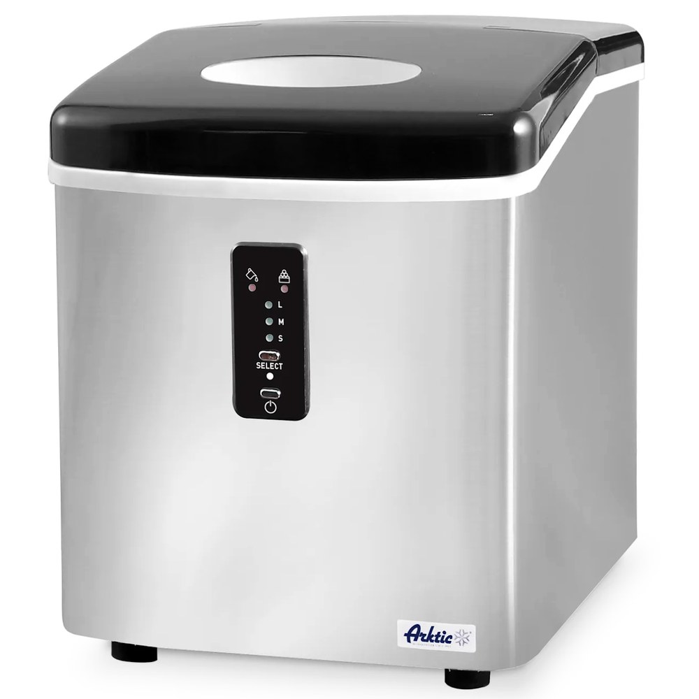 Arktic by Hendi Ijsblokjesmachine | Holle Blokjes (div. Formaten) | 12kg/24u | Bunker 3.2kg | Luchtgekoeld | 297x367x378(h)mm