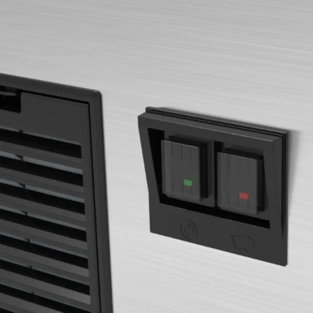 Combisteel Ijsblokjesmachine | Volle Blokjes (17g) | 32kg/24u | Bunker 16kg | Luchtgekoeld | 500x580x690(h)mm