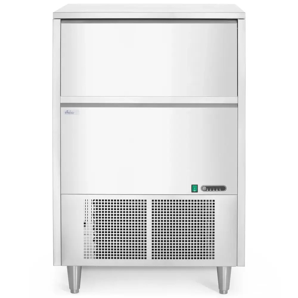 Arktic by Hendi Ijsblokjesmachine | Volle Blokjes | 90kg/24u | Bunker 42kg | Luchtgekoeld | 730x600x1136(h)mm