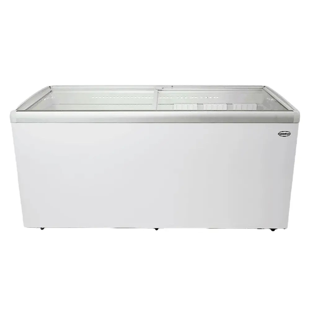Combisteel Koel-/vrieskist | Lotte | 586l | Wit | -18°c/-25°c & 0°c/+10°c | Statisch | Schuifdeksels | Wielen | 1824x653x840(h)mm