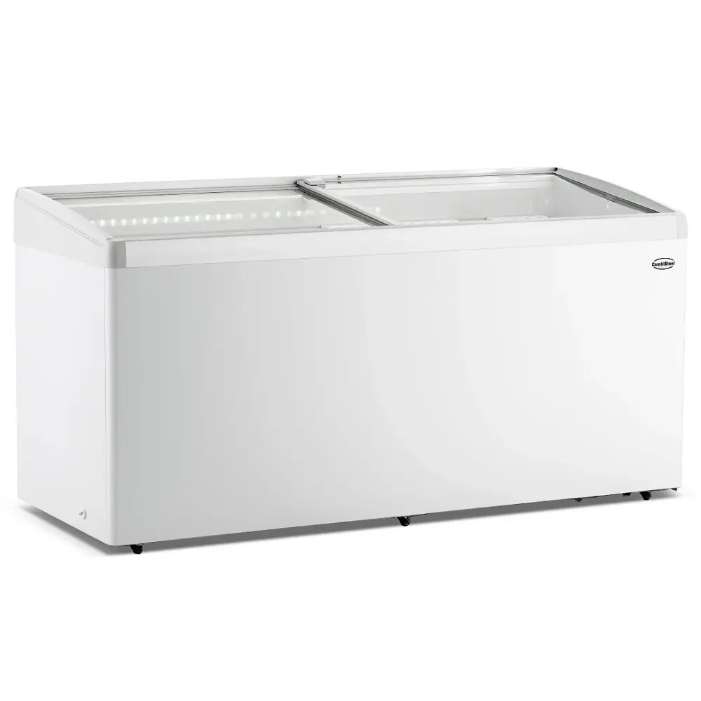 Combisteel Koel-/vrieskist | Lotte | 586l | Wit | -18°c/-25°c & 0°c/+10°c | Statisch | Schuifdeksels | Wielen | 1824x653x840(h)mm
