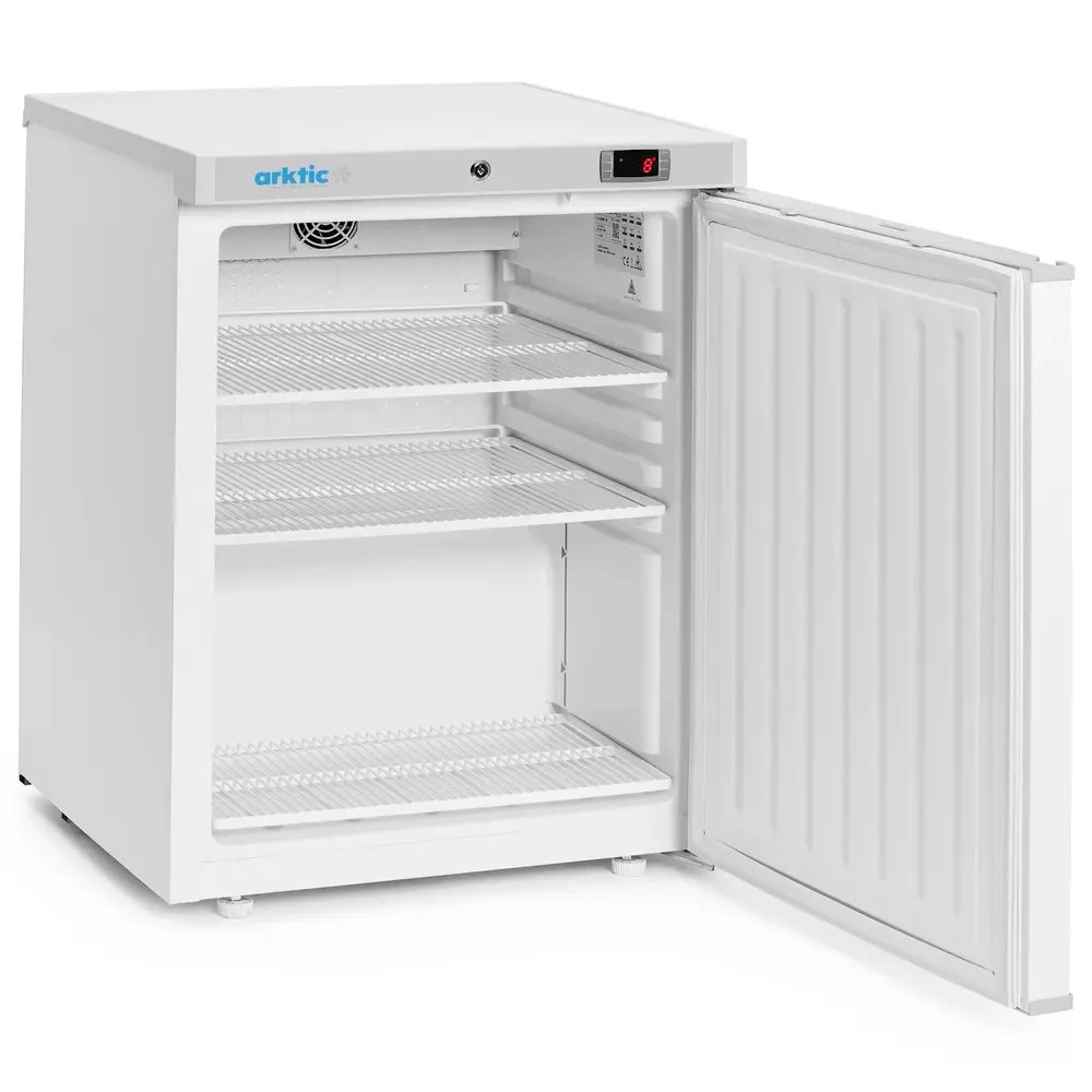 Arktic by Hendi Koelkast | Budgetline | Energiezuinig | 200l | Wit | 0°c/+8°c | Statisch + Ventilator | Deuralarm | 598x623x838(h)mm
