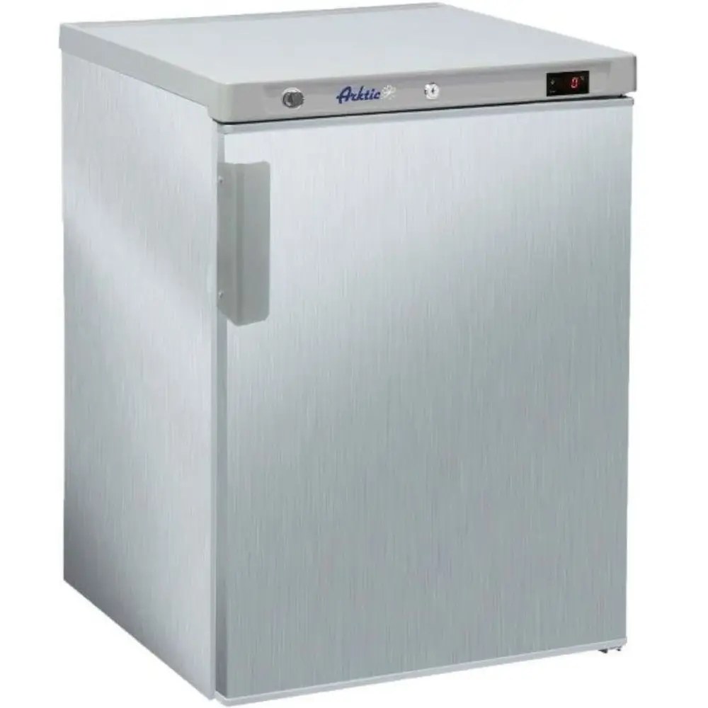 Arktic by Hendi Koelkast | Budgetline | 200l | Rvs | 0°c/+8°c | Statisch + Ventilator | Deuralarm | 598x623x838(h)mm