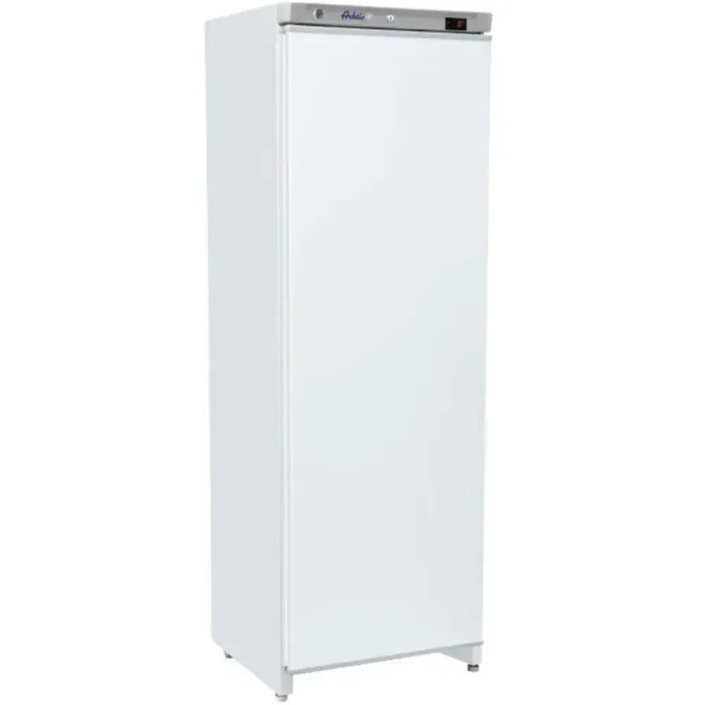 Arktic by Hendi Koelkast | Budgetline | 400l | Wit | 0°c/+8°c | Statisch + Ventilator | Deuralarm | Wielen | 600x701x1876(h)mm
