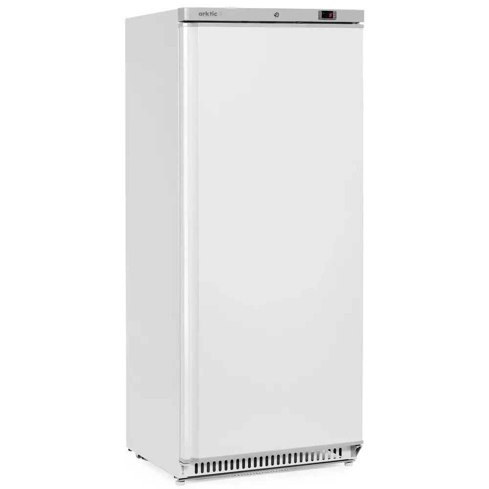 Arktic by Hendi Koelkast | Budgetline | 600l | Wit | 0°c/+8°c | Statisch + Ventilator | Deuralarm | Wielen | 775x769x1900(h)mm