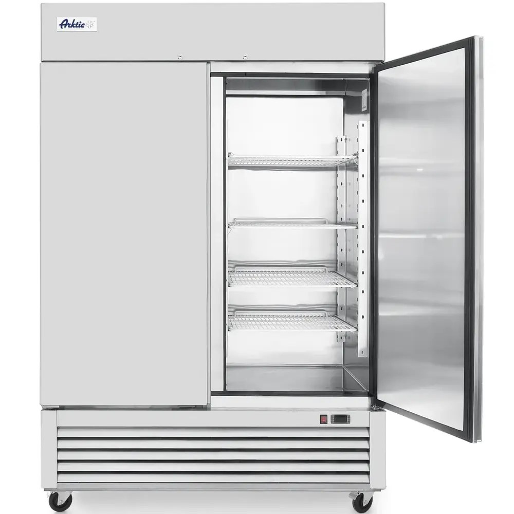 Arktic by Hendi Koelkast | Kitchenline | 1300l (2/1 Gn) | Rvs | -5°c/+5°c | Statisch + Ventilator | Wielen | 1382x800x2100(h)mm