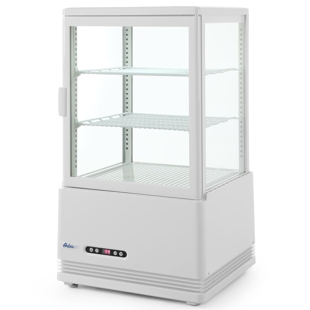 Arktic by Hendi Koelvitrine | 58l | Wit | +2°c/+6°c | 3 Niveaus | 452x406x816(h)mm