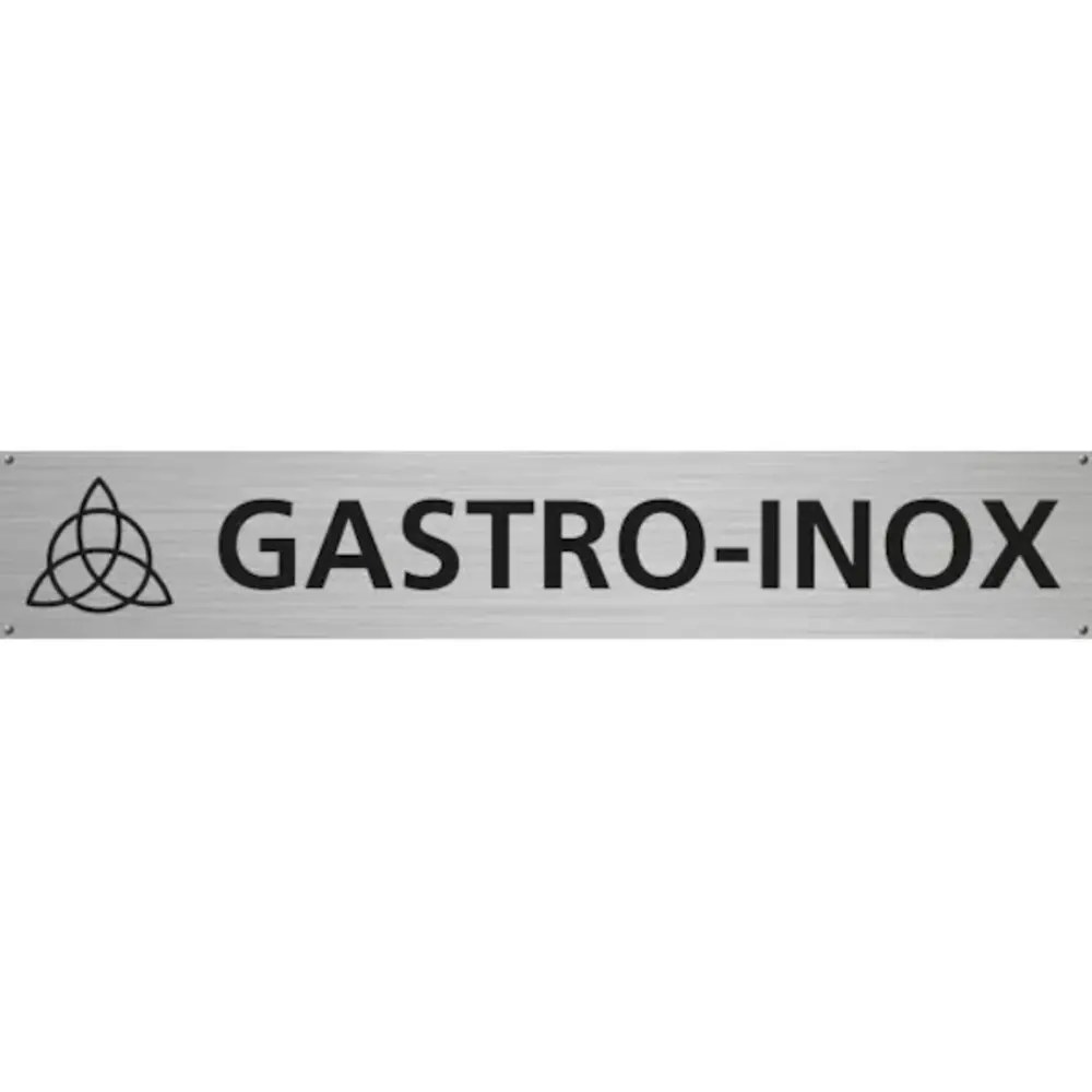 Gastro-inox Koelwerkbank | 616l | 4 Glasdeuren (1/1 Gn) | +2°c/+8°c | Geforceerd | 2230x700x860(h)mm