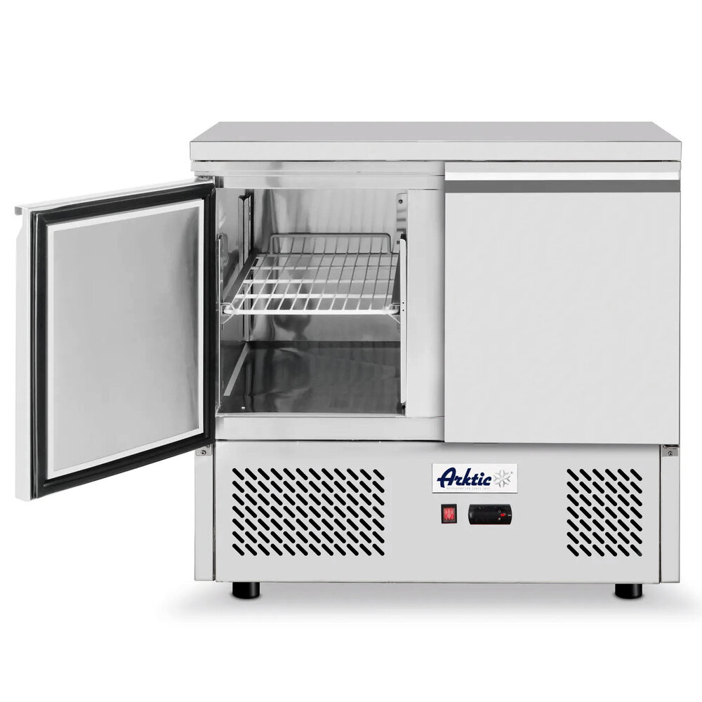 Arktic by Hendi Koelwerkbank | Kitchenline | Energiezuinig | 300l | 2 Deuren (1/1 Gn) | -2°c/+8°c | Geforceerd | 900x700x880(h)mm