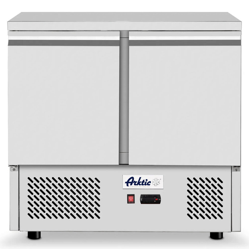 Arktic by Hendi Koelwerkbank | Kitchenline | Energiezuinig | 300l | 2 Deuren (1/1 Gn) | -2°c/+8°c | Geforceerd | 900x700x880(h)mm