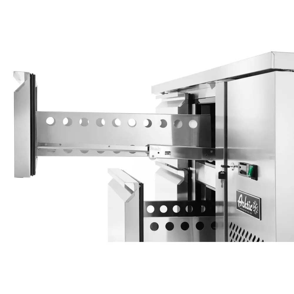 Arktic by Hendi Koelwerkbank | Profiline | 280l | 4 Laden (1/1 Gn) | -2°c/+8°c | Geforceerd | 0.25kw | 1360x700x850(h)mm