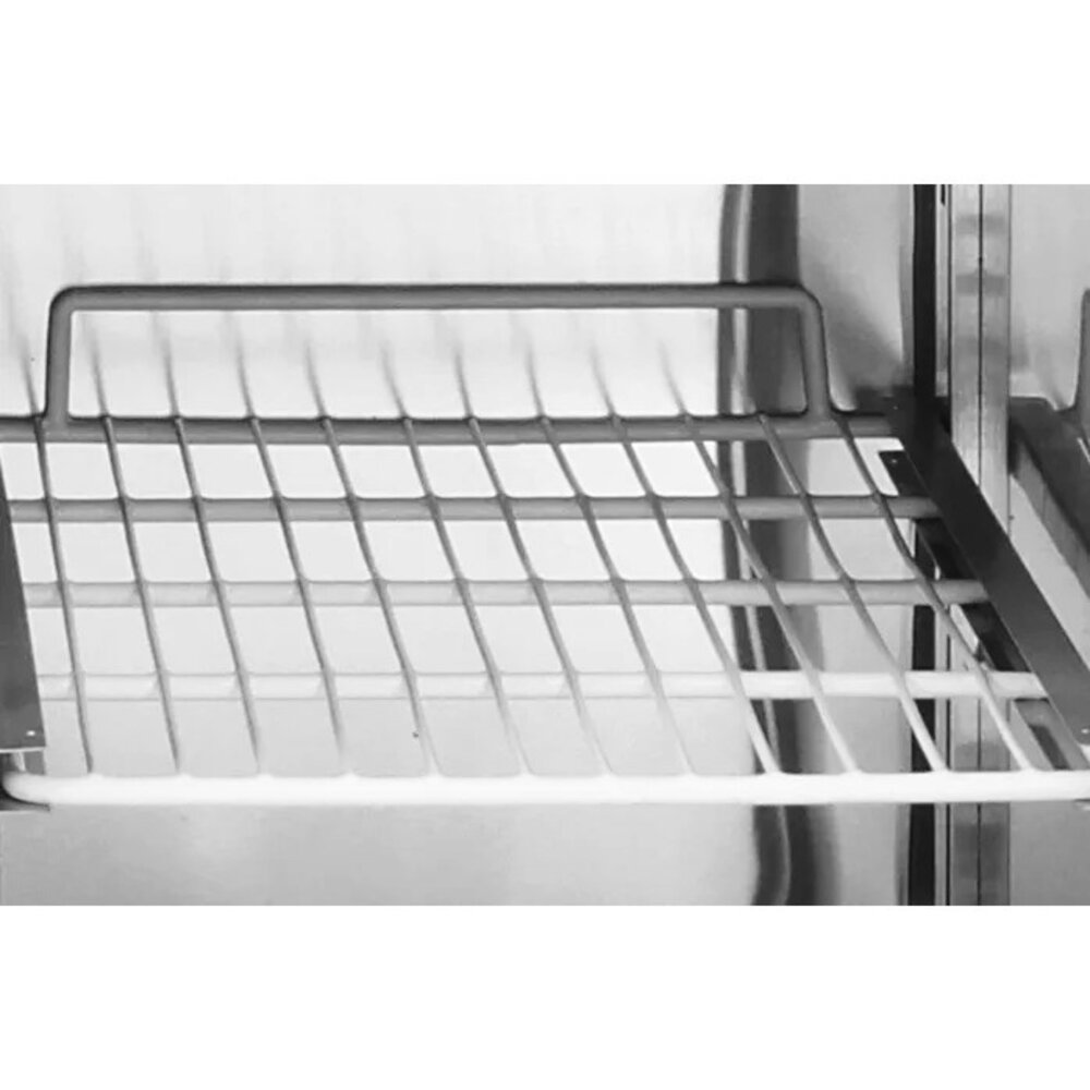 Arktic by Hendi Koelwerkbank | Profiline | Energiezuinig | 280l | 2 Deuren (1/1 Gn) | -2°c/+8°c | Geforceerd | 0.25kw | Achteropstand | 1360x700x850/890(h)mm