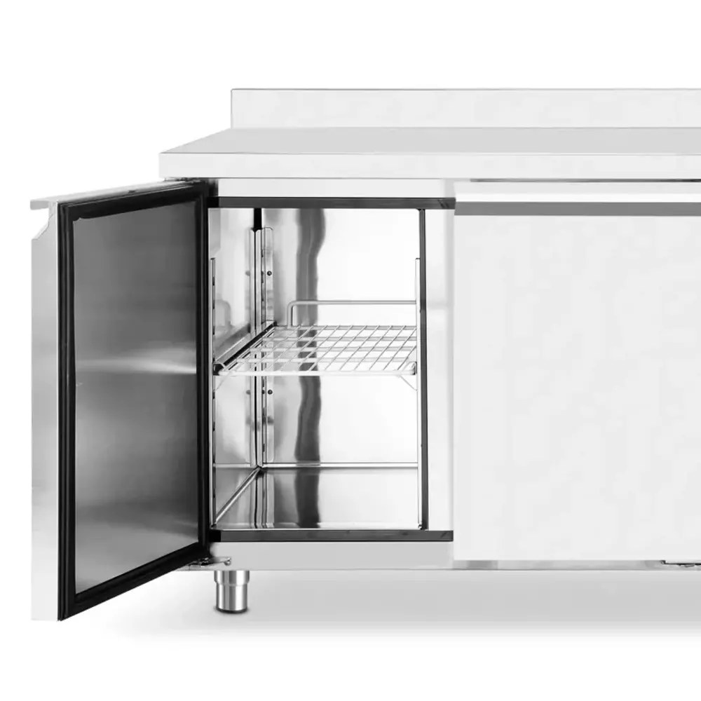 Arktic by Hendi Koelwerkbank | Profiline | Energiezuinig | 420l | 3 Deuren (1/1 Gn) | -2°c/+8°c | Geforceerd | 0.4kw | Achteropstand | 1795x700x850/890(h)mm