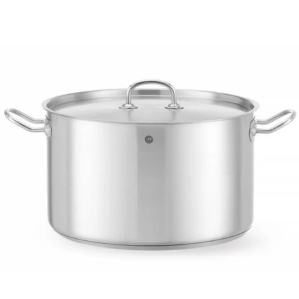 Hendi Kookpan | Kitchenline | Rvs | 15l | Div. Warmtebronnen | Incl. Deksel | ø320x190(h)mm