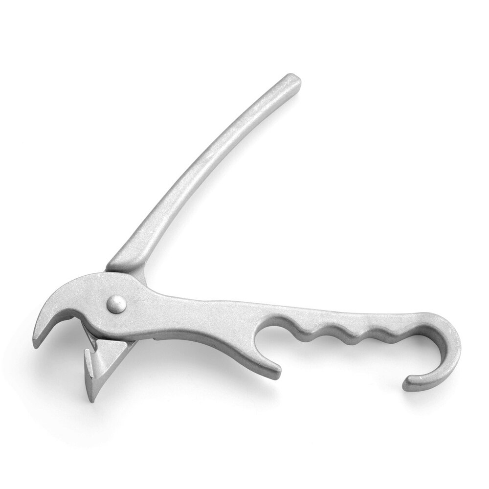 Hendi Pannengrijper | Aluminium | Ergonomische Handgreep | Lengte 200mm