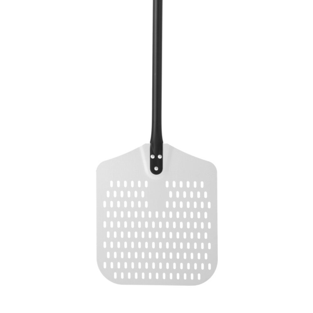 Hendi Pizzaschep | Oppervlak 305x305mm | Aluminium (geperforeerd) | Lengte 1320mm