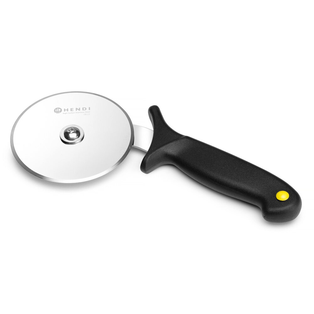 Hendi Pizzasnijder | Rvs Mes (ø100mm) | Haccp-kleurcodering | Lengte 230mm
