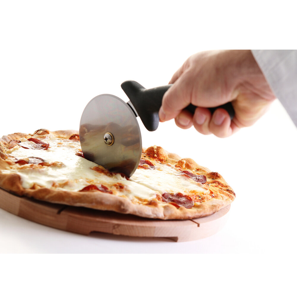 Hendi Pizzasnijder | Rvs Mes (ø100mm) | Lengte 230mm