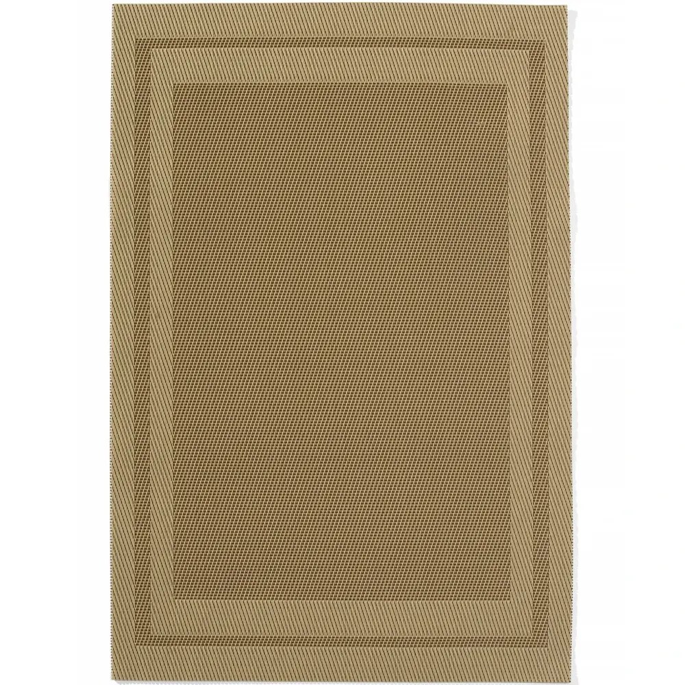 Hendi Placemats | Kunststof | Beige | 6 Stuks | 450x300mm