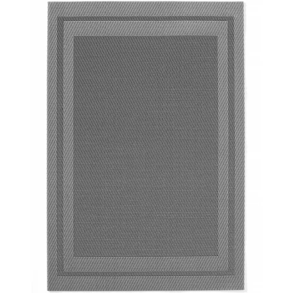 Hendi Placemats | Kunststof | Grafiet | 6 Stuks | 450x300mm