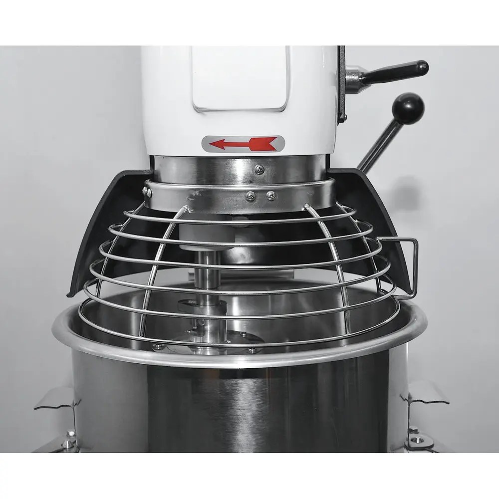 Combisteel Planeetmenger | 3.75kg/10l | 3 Snelheden | Vaste Kop | Verwijderbare Kom | 0.75kw (230v) | 404x463x599(h)mm