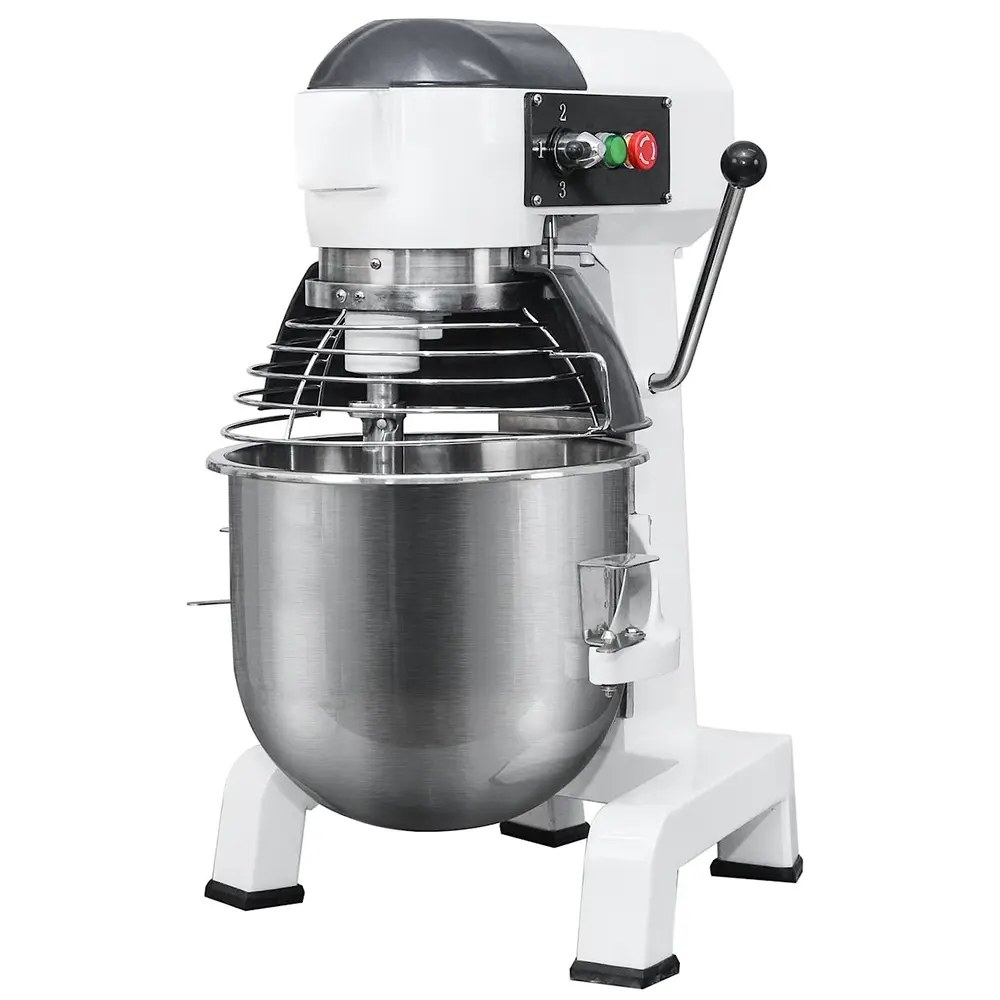 Combisteel Planeetmenger | 7.5kg/20l | 3 Snelheden | Vaste Kop | Verwijderbare Kom | 1.1kw (230v) | 455x537x740(h)mm