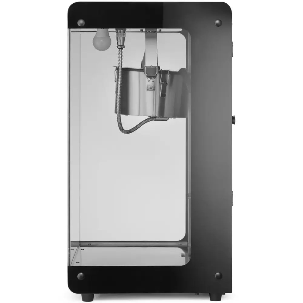 Hendi Popcornmachine | Zwart | 1.16kw (230v) | Interne Verlichting | 560x445x775(h)mm