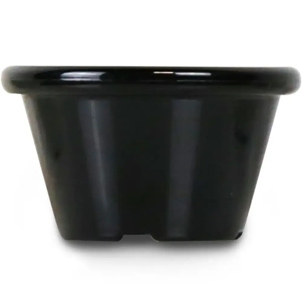 Hendi Ramekins | Kunststof | Zwart | 4.5cl | 12 Stuks | ø60x35(h)mm