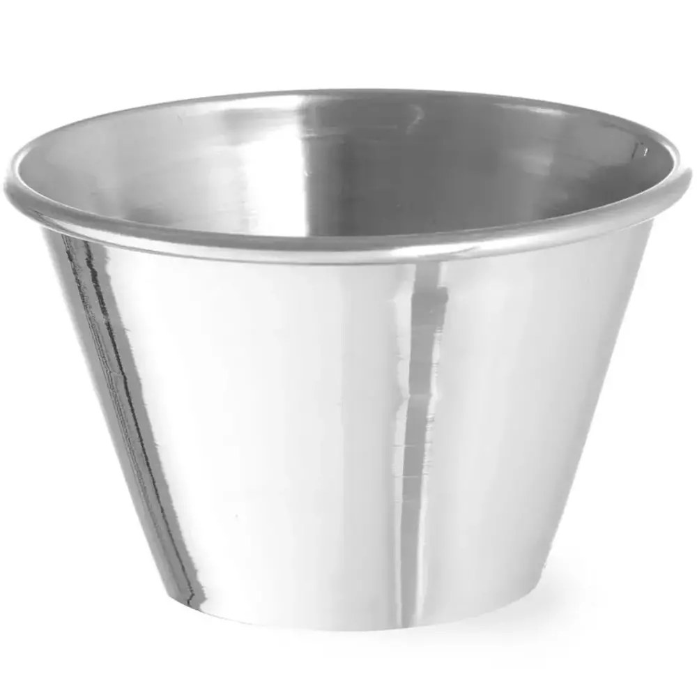 Hendi Ramekins | Rvs | 11.5cl | 12 Stuks | ø73x47(h)mm