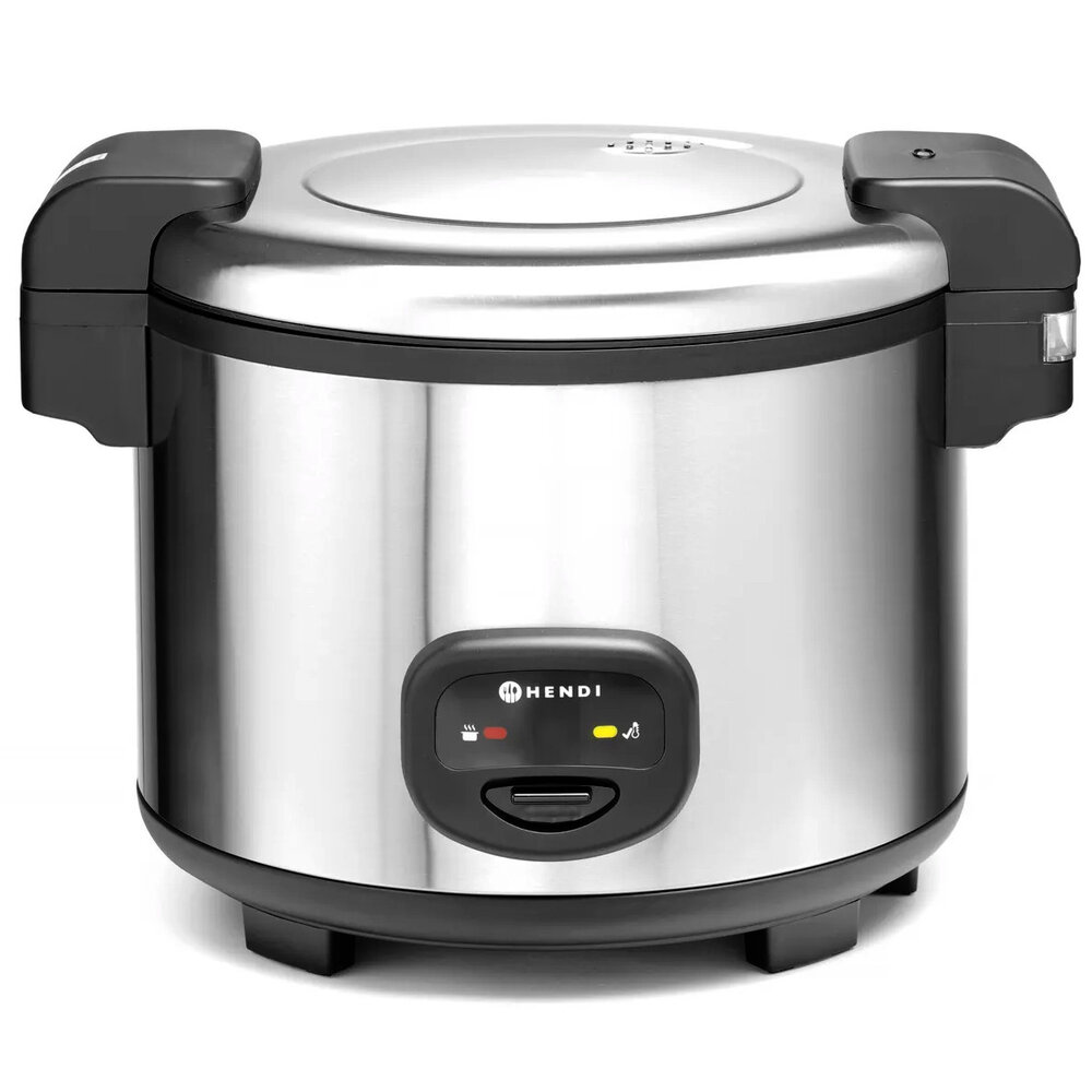 Hendi Rijstkoker | 5.4l | 30 Porties | 1.95kw (230v) | 455x455x380(h)mm