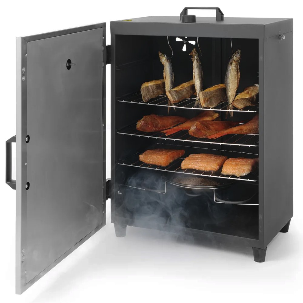 Hendi Rookkast | Rvs | Elektrisch | 1.6kw (230v) | 540x380x720(h)mm