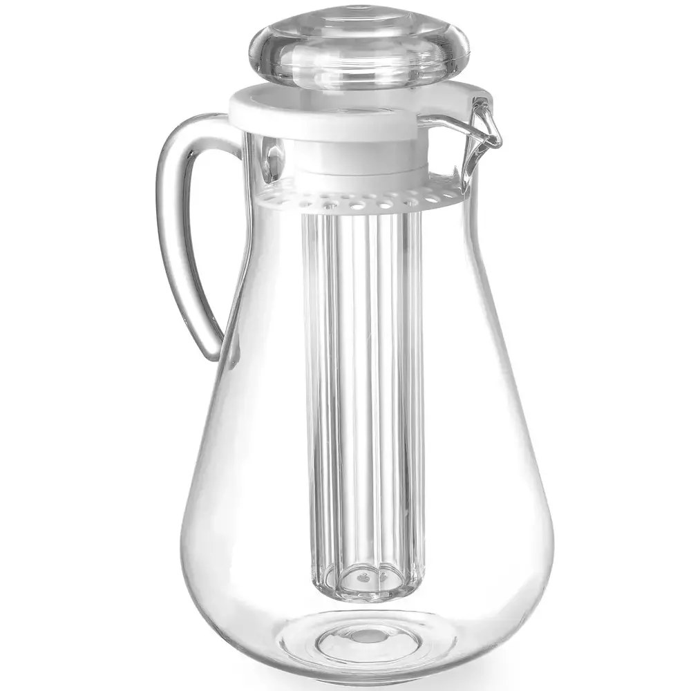Hendi Schenkkan | Kunststof | Transparant | 2.2l | Deksel | Ijsbuis | ø150x260(h)mm