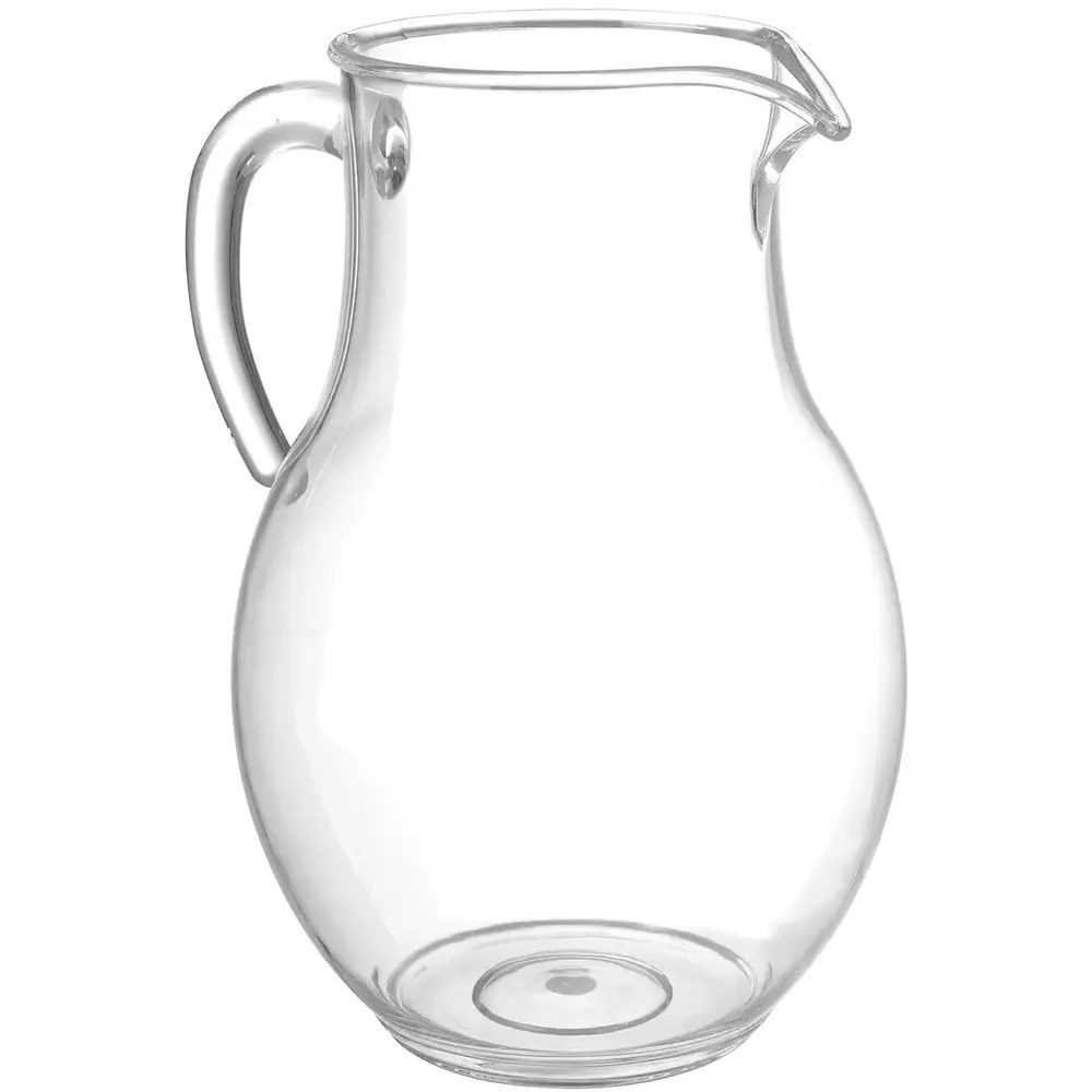 Hendi Schenkkan | Kunststof | Transparant | 3L | Deksel | Ijsbuis | ø170x285(h)mm