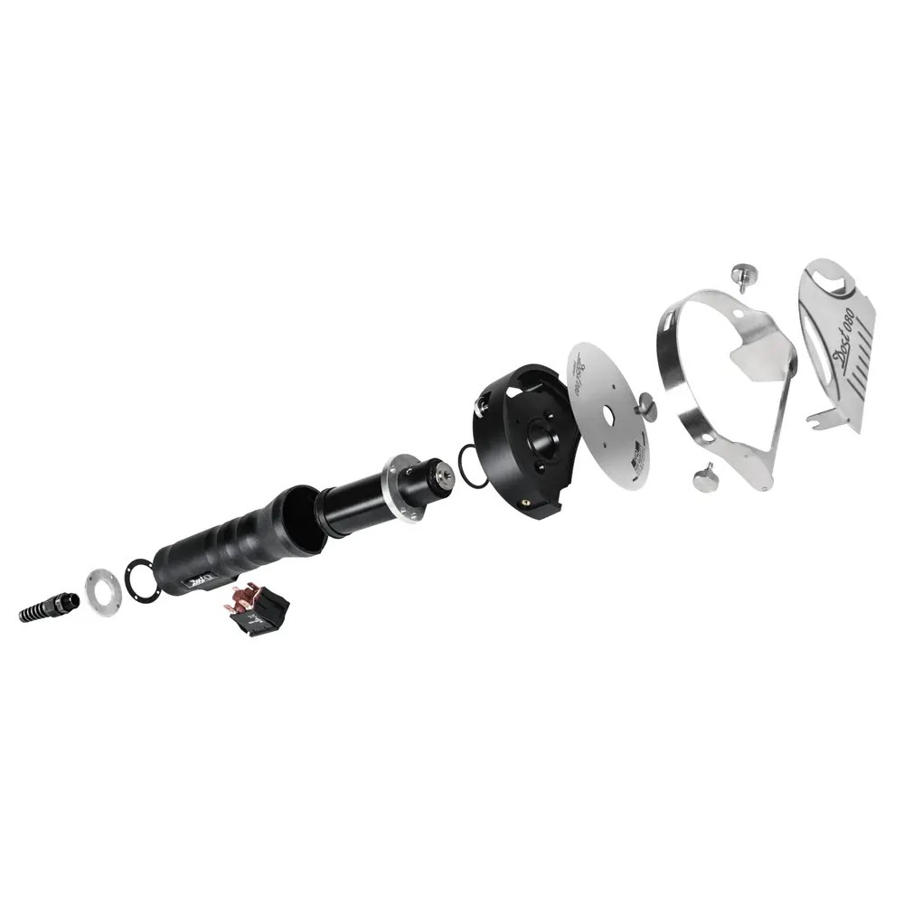 Dost Döner-/kebabmes | Mes ø90mm | Waterbestendig | Snijdikte 0-12mm | 8000rpm | 60kg/dag | Waterdicht