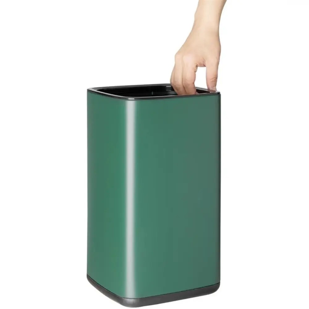 Bolero Afvalbak | Kunststof | Groen | 7L | Open | 179x178x310(h)mm