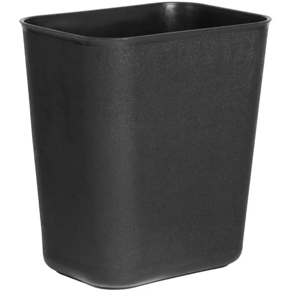 Bolero Afvalbak | Kunststof | Zwart | 8L | Open | 240x265(h)mm