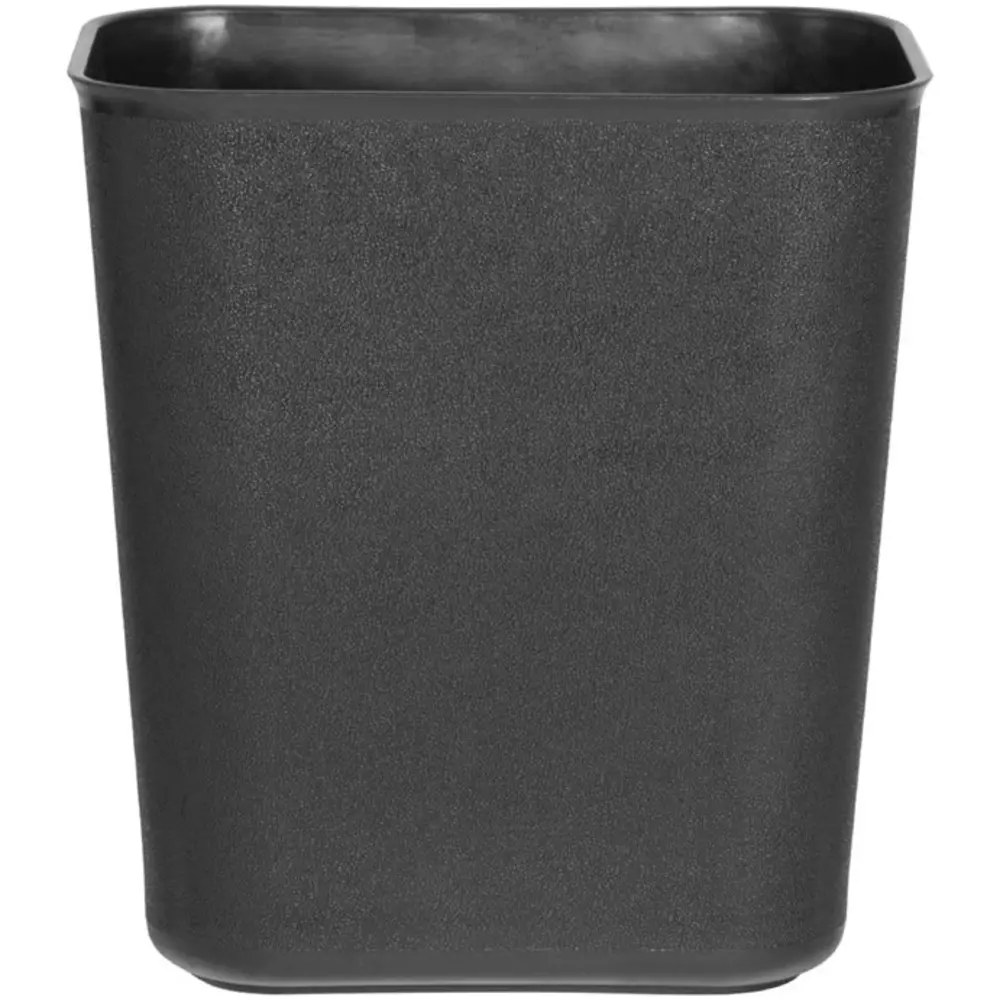Bolero Afvalbak | Kunststof | Zwart | 8L | Open | 240x265(h)mm