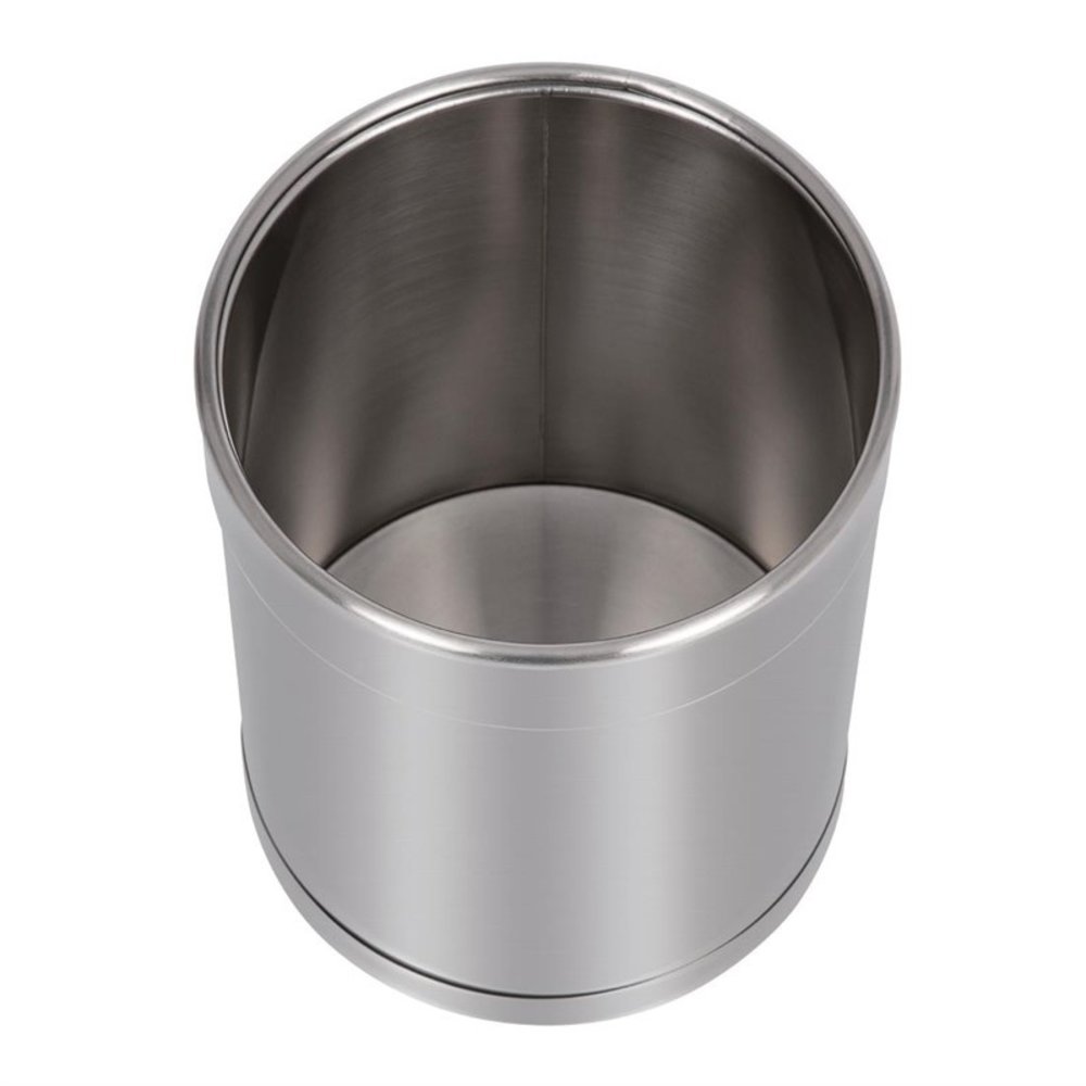 Bolero Afvalbak | Rvs (geborsteld) | 10.2l | Open | ø224x280(h)mm