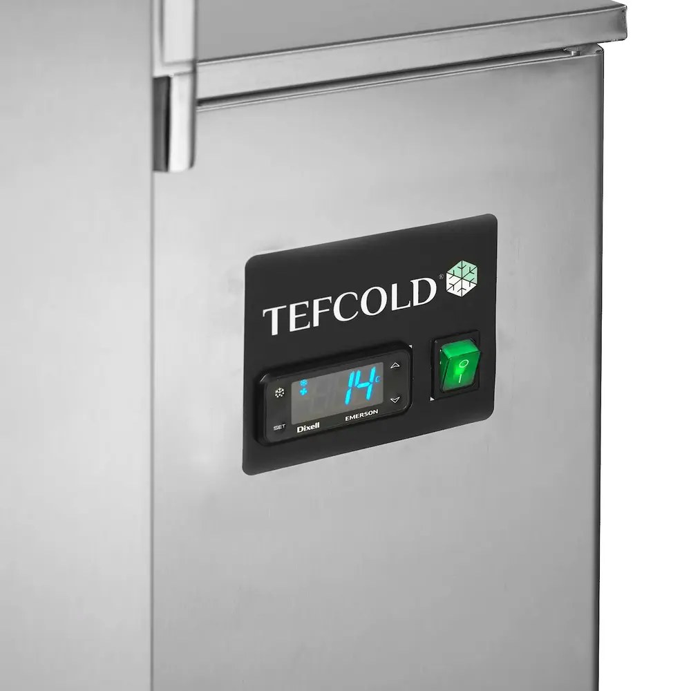 Tefcold Afvalbakkoeler | Wbc | Dubbel (2x 240l-container) | Incl. Koelunit | -2°c/+8°c | 1.4kw (230v) | 1740x985x1280(h)mm