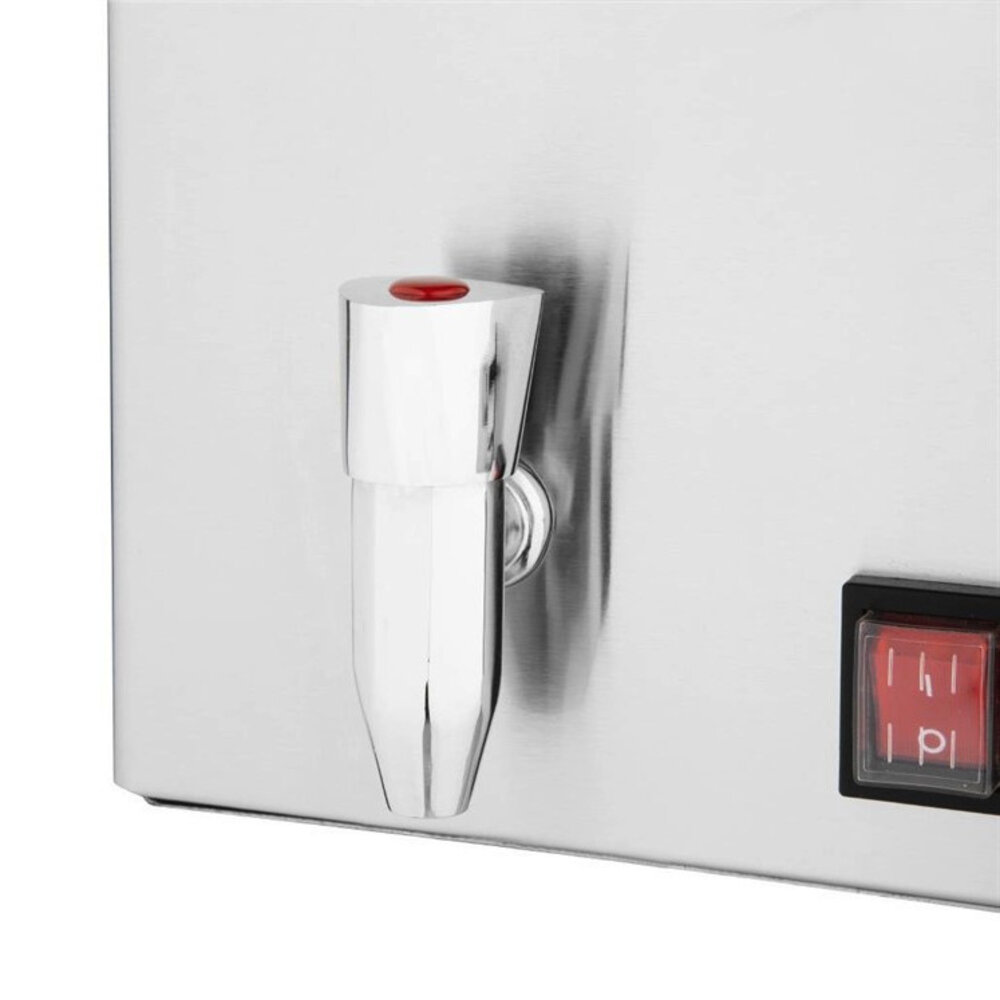Buffalo Bain-marie | Elektrisch | 1/1 GN | 30°c/90°c | 1.2kw (230v) | Aftapkraan | 432x645x327(h)mm
