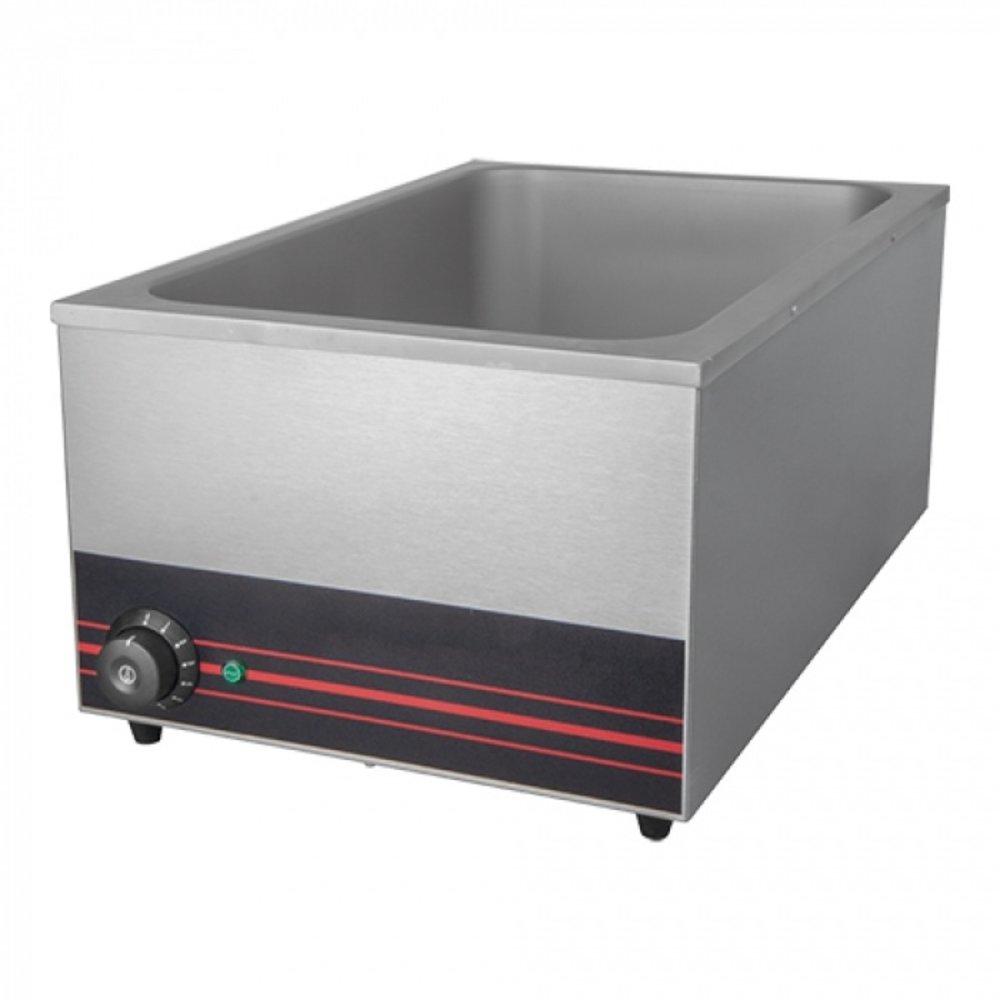 Caterchef Bain Marie Gn1/1x1-150mm |1,2kw | Met Ingebouwd Element | 354x599x255(h)mm