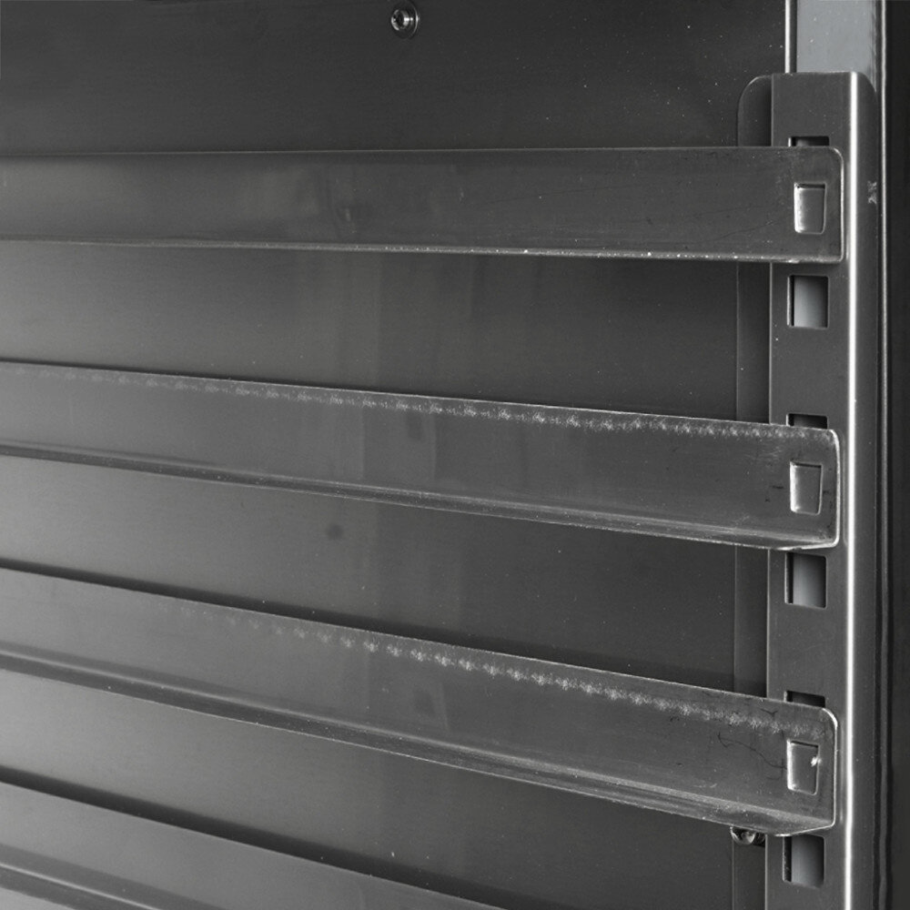 Tefcold Bakkerij Koelkast | 850l (en600x800) | Rvs | -2°c/+10°c | Geforceerd | 0.33kw | Wielen (geremd) | 740x990x2010(h)mm