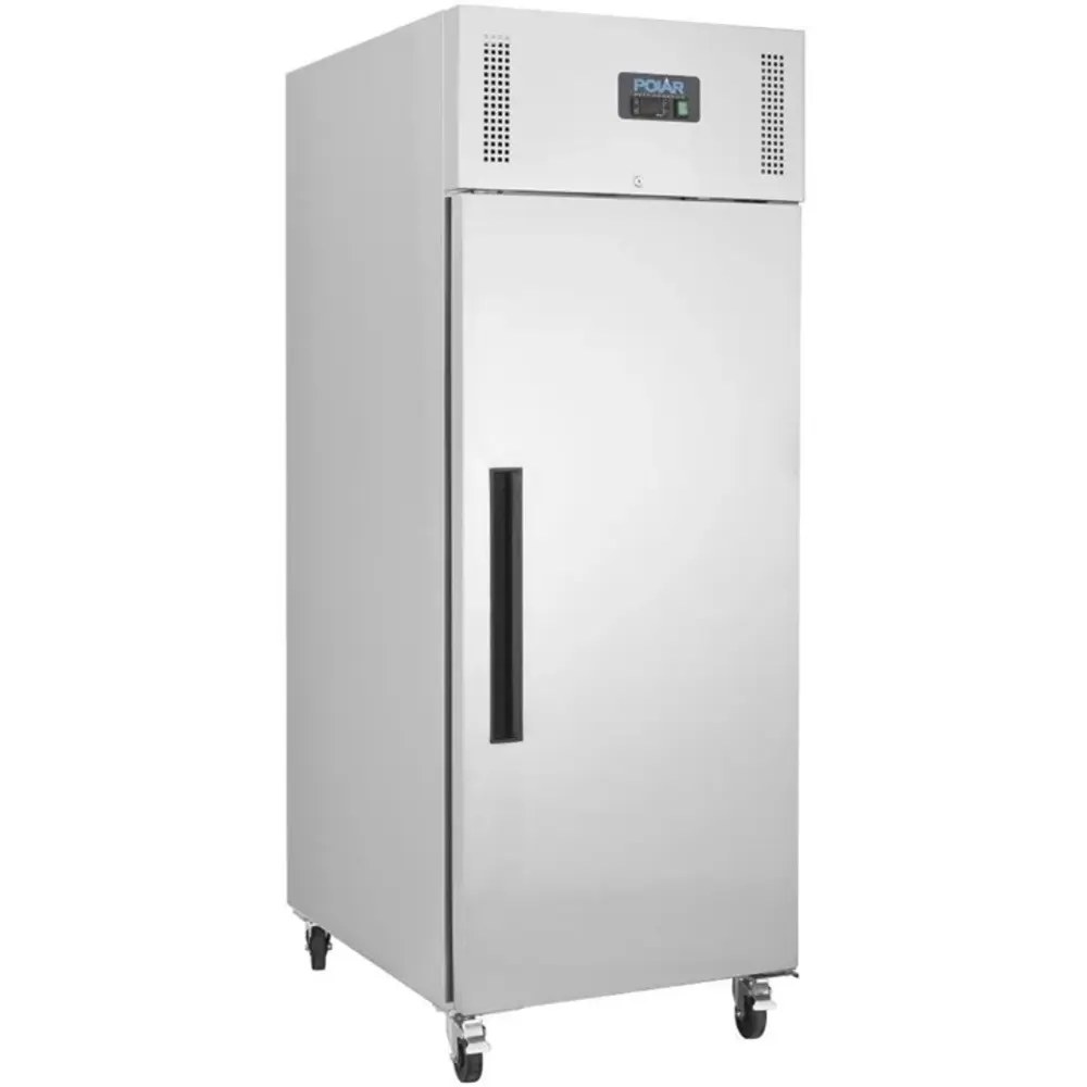 Polar Bakkerij Koelkast | U-serie | 850l (en600x400) | Rvs | +2°c/+5°c | Geforceerd | Wielen (geremd) | 740x990x2010(h)mm