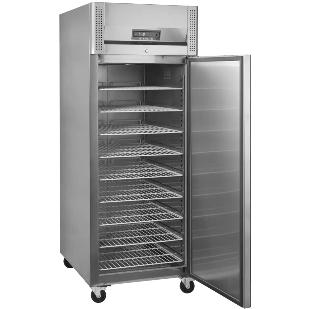 Tefcold Bakkerij Vrieskast | 850l (en600x800) | Rvs | -18°c/-24°c | Geforceerd | Wielen (geremd) | 740x990x2010(h)mm