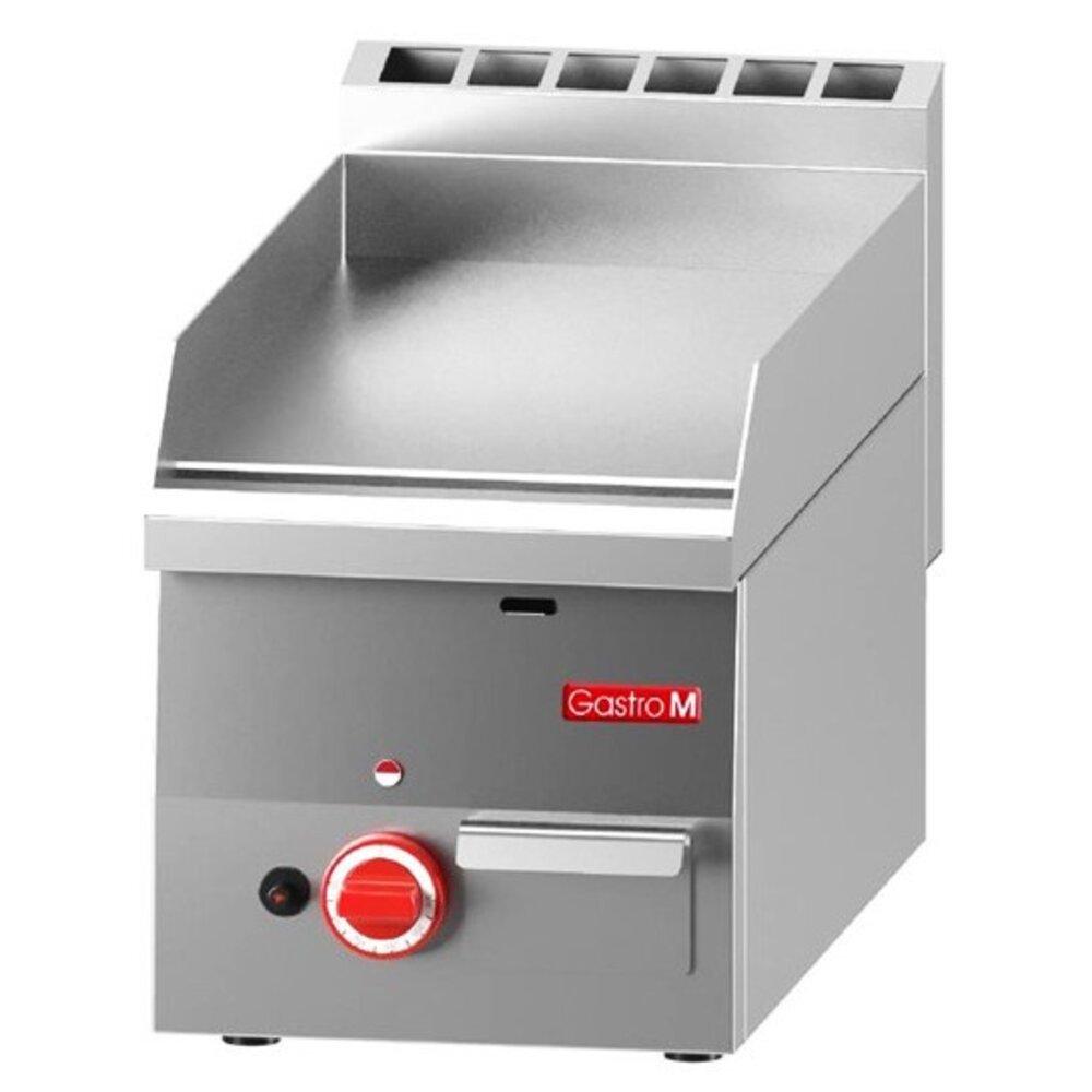 Gastro M Bakplaat/grillplaat | Gas | 60/30 Ftg | Rvs | 5.2kw | 300x600x280(h)mm