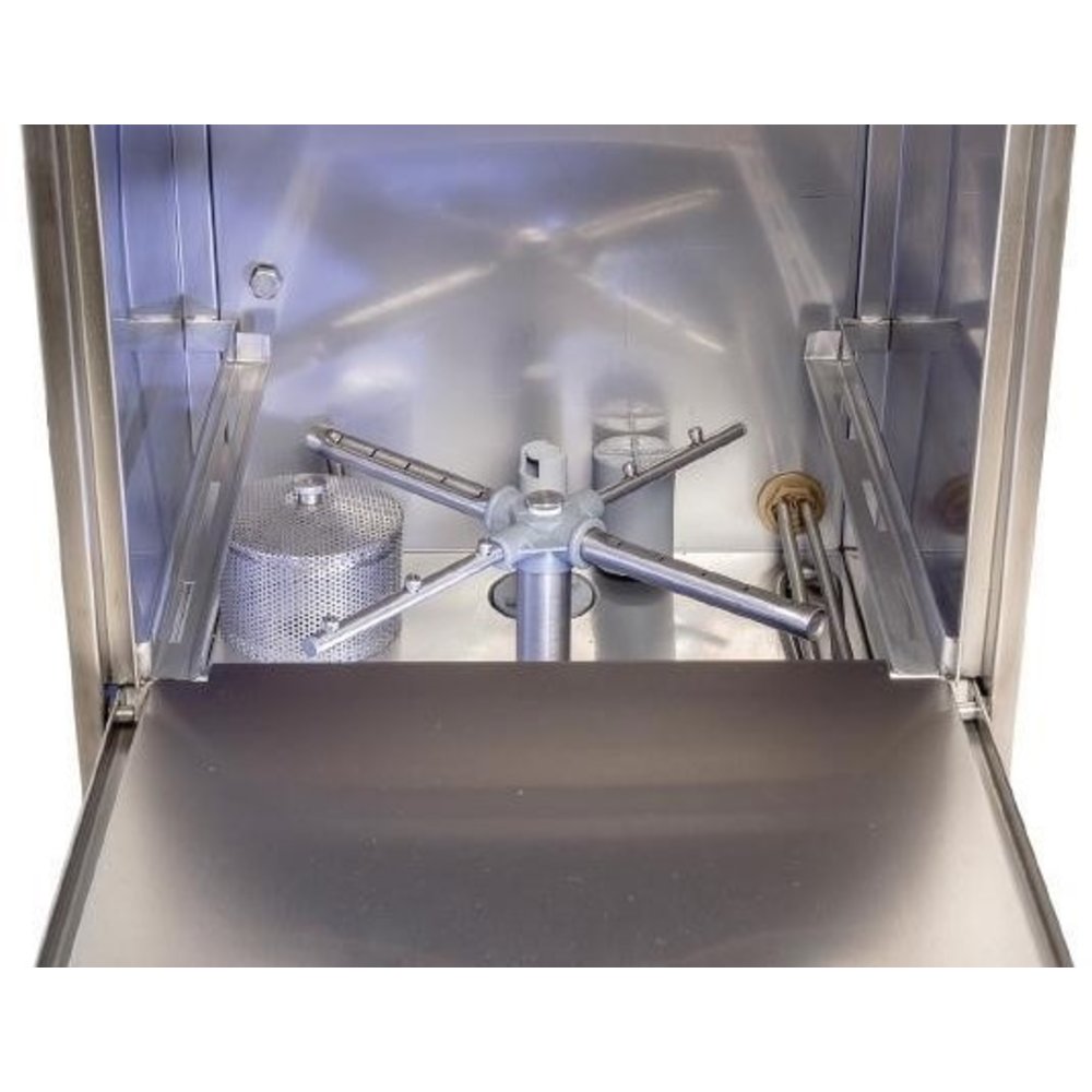 Gastro M Glazenwasser | Mand 350x350mm | 230v | Naglanspomp | 420x460x600(h)mm